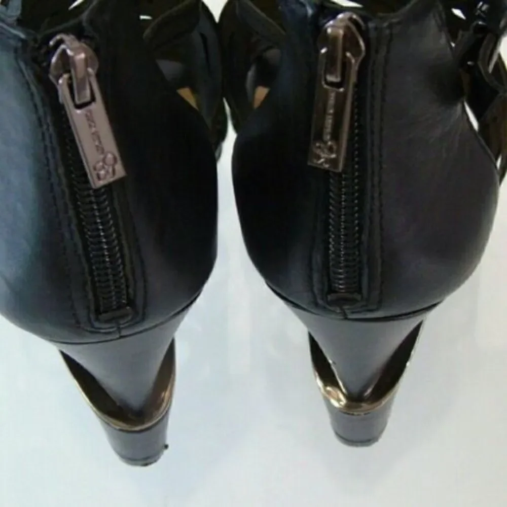 Jessica Simpson Wedge Leather Sandals